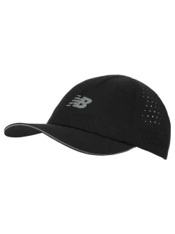 New Balance Black 6 Panel Pro Run Hat Hot