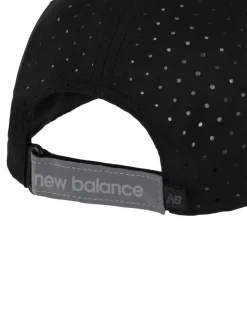 New Balance Black 6 Panel Pro Run Hat Hot