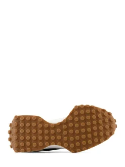 New Balance 327 Trainers Black on White New