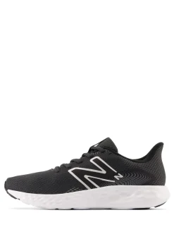 New Balance Womens 411 Trainers Black/White Clearance