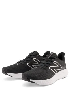 New Balance Womens 411 Trainers Black/White Clearance