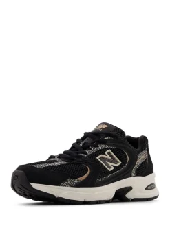 New Balance Black/White Womens 530 Trainers Discount