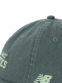 New Balance Green 6 Panel Athletics 100% Cotton Hat Online