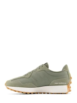 New Balance 327 Trainers Olive Green Sale