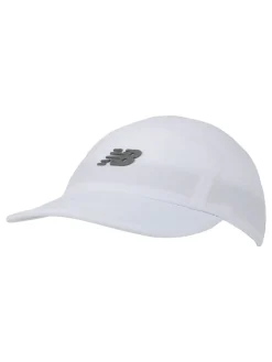 New Balance White Womens 5 Panel Performance Hat Best