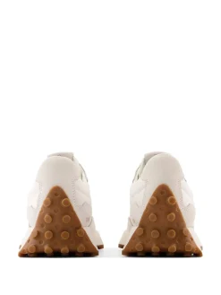 New Balance White/Leopard Print 327 Trainers New