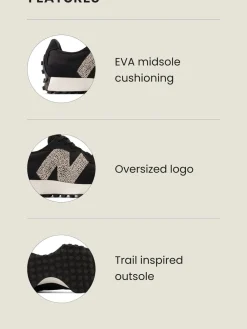 New Balance White/Navy Blue 327 Trainers New