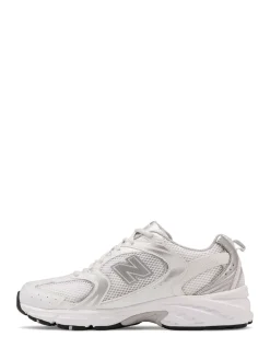 New Balance White/Silver Womens 530 Trainers Clearance