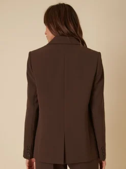 Nobody's Child Nobodys Child Brown Alicia DB Blazer New