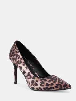 Novo Wide Fit Impossible Point Court Shoes Animal Hot