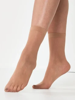 Next 20 Denier Ankle Socks 5 Pack Nude Best