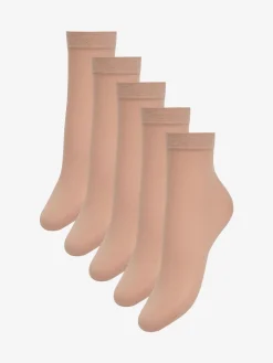 Next 20 Denier Ankle Socks 5 Pack Nude Best