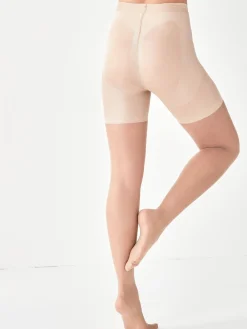 Next Bum/Tum/Thigh Matt Shaping Tights Nude Outlet