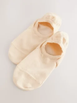 Next Invisible Socks 3 Pack Nude New