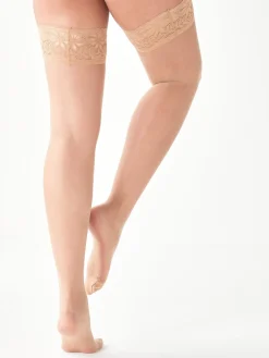 Next Ladder Resist Lace Top 15 Denier Hold-Ups Nude Online