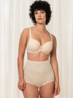 Triumph Nude Wild Rose Sensation Wired Padded Bra New