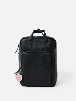 Oliver Bonas Black Mami Laptop Backpack Discount