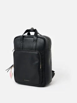 Oliver Bonas Black Mami Laptop Backpack Discount