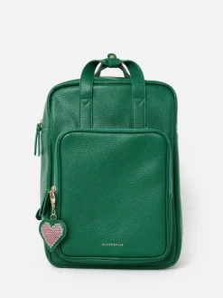 Oliver Bonas Green Mami Laptop Backpack Discount
