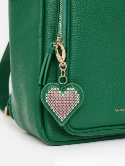 Oliver Bonas Green Mami Laptop Backpack Discount