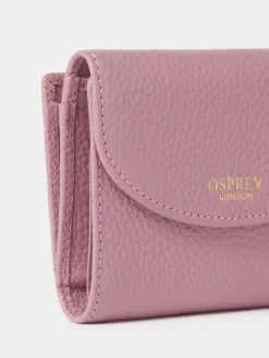 Osprey London The Core Small Leather Matinee Purse Purple Sale