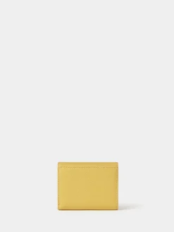 Osprey London The Core Small Leather Matinee Purse Yellow New