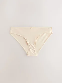 Next Pastel Rose Nude Bikini Cotton Rich Knickers 5 Pack Online