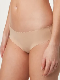 Next Brazilian No VPL Scallop Edge Knickers Pastel Rose Nude Online