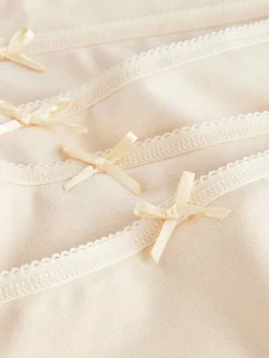 Next Pastel Rose Nude Full Brief Cotton Rich Knickers 5 Pack Hot