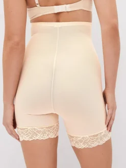 Next Thigh Smoother Short Firm Tummy Control Shaping Briefs Pastel Rose Nude Sale