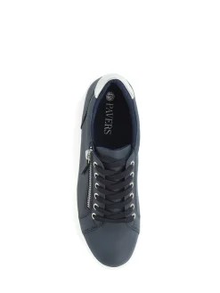 Pavers Chunky Platform Trainers Blue Navy New