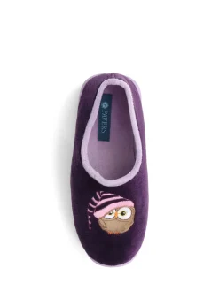 Pavers Purple Ladies Slippers Online