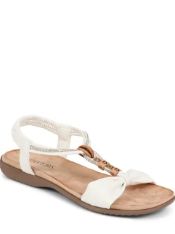 Pavers Slip-On Sandals White Best