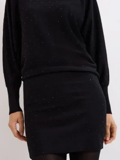 Phase Eight Becca Hotfix Dress Black Hot