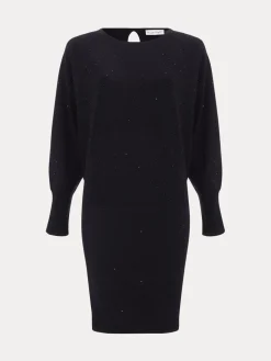 Phase Eight Becca Hotfix Dress Black Hot