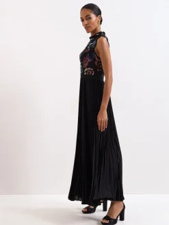 Phase Eight Black Lela Sequin Dress Clearance