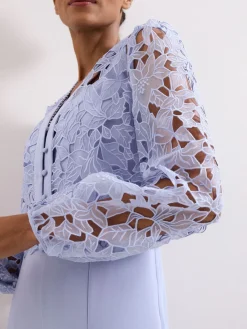 Phase Eight Blue Winona Lace Jumpsuit Clearance