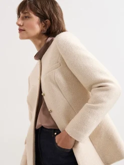 Phase Eight Cream Graziella Jacket Outlet