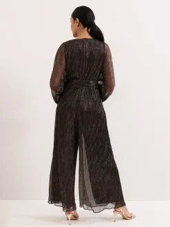 Phase Eight Gold Petite Rachel Jumpsuit