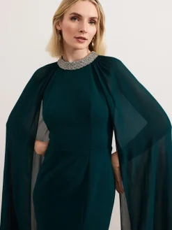 Phase Eight Green Bridie Maxi Dress Clearance