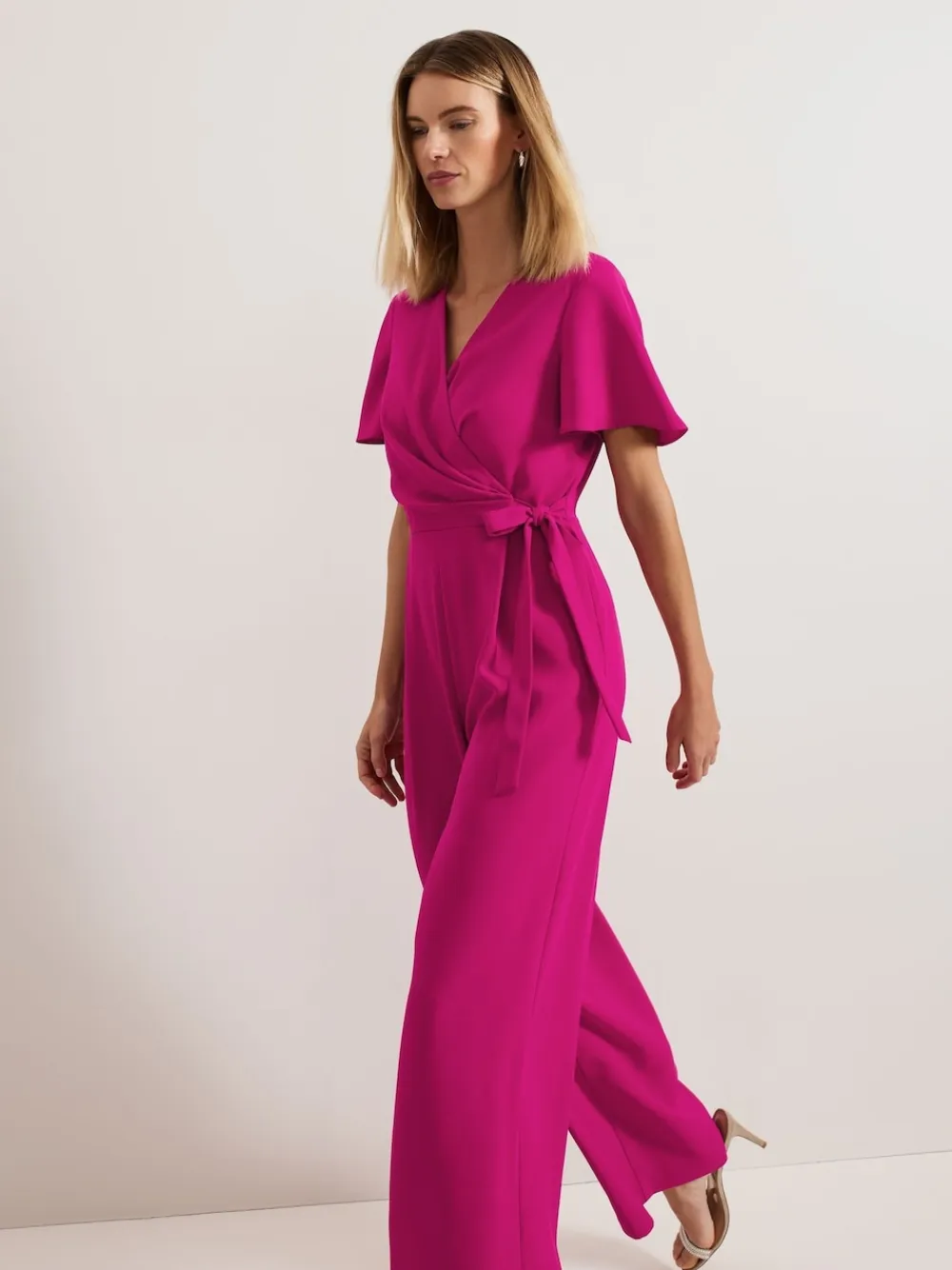 Phase Eight Pink Julissa Wide Leg Jumpsuit Best