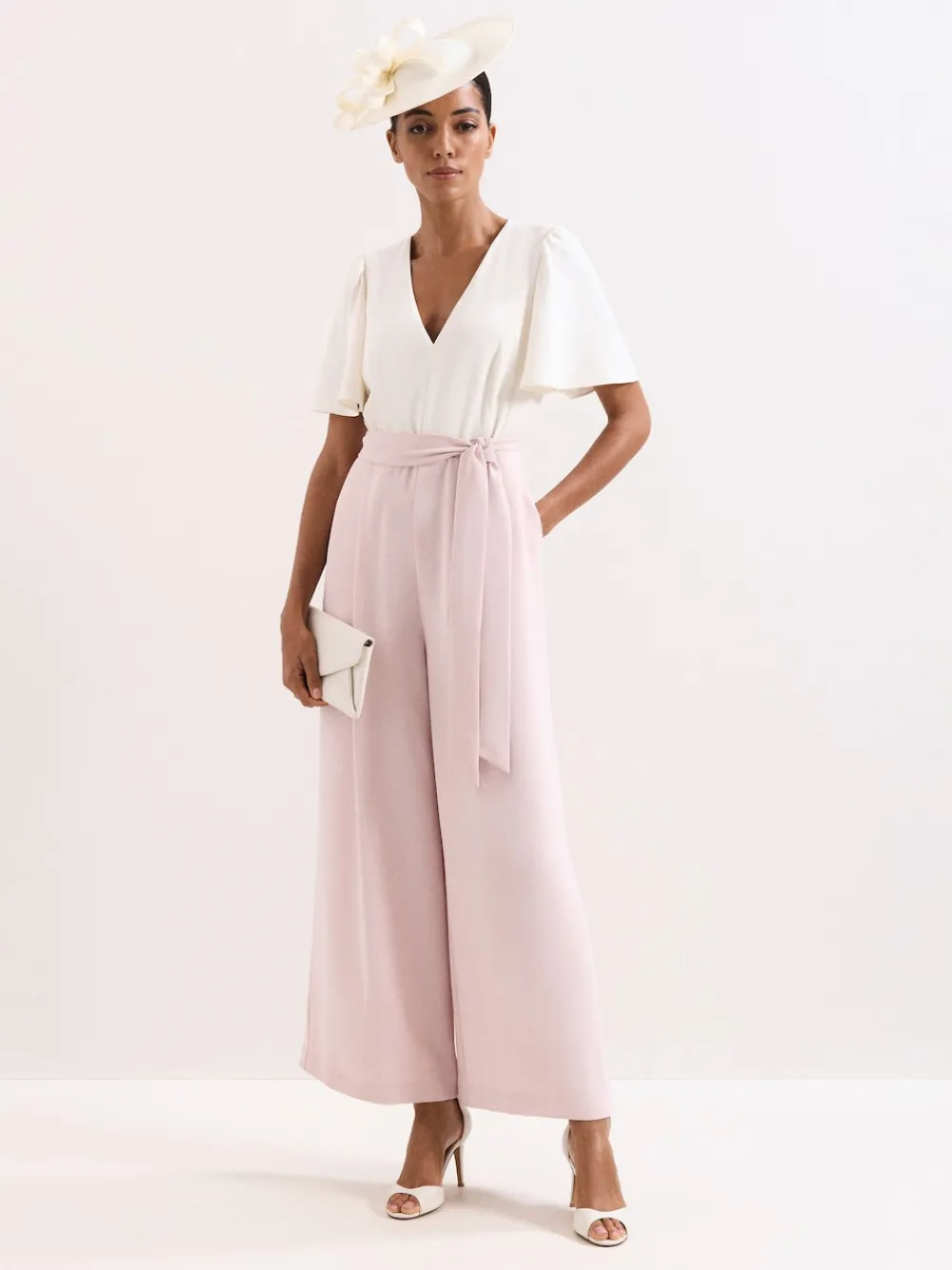 Phase Eight Pink Petite Kallie Jumpsuit Online