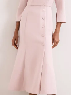 Phase Eight Pink Sienna Tux Dress Discount