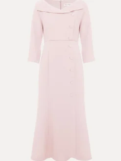 Phase Eight Pink Sienna Tux Dress Discount