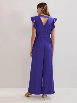 Phase Eight Purple Kallie Jumpsuit Outlet