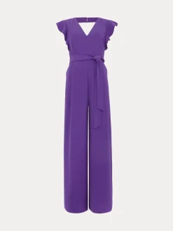 Phase Eight Purple Kallie Jumpsuit Outlet