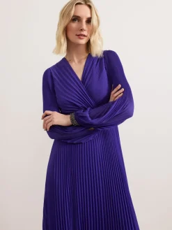 Phase Eight Purple Vila Beaded Dress Online