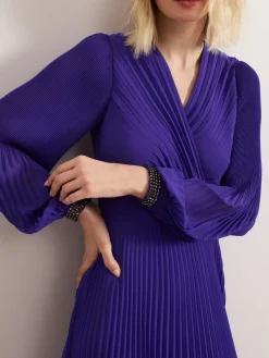 Phase Eight Purple Vila Beaded Dress Online