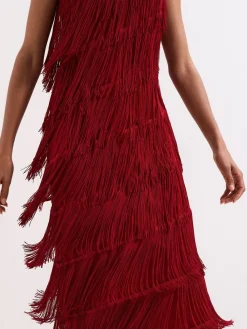 Phase Eight Red Otto Dress Discount