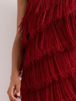 Phase Eight Red Otto Dress Discount